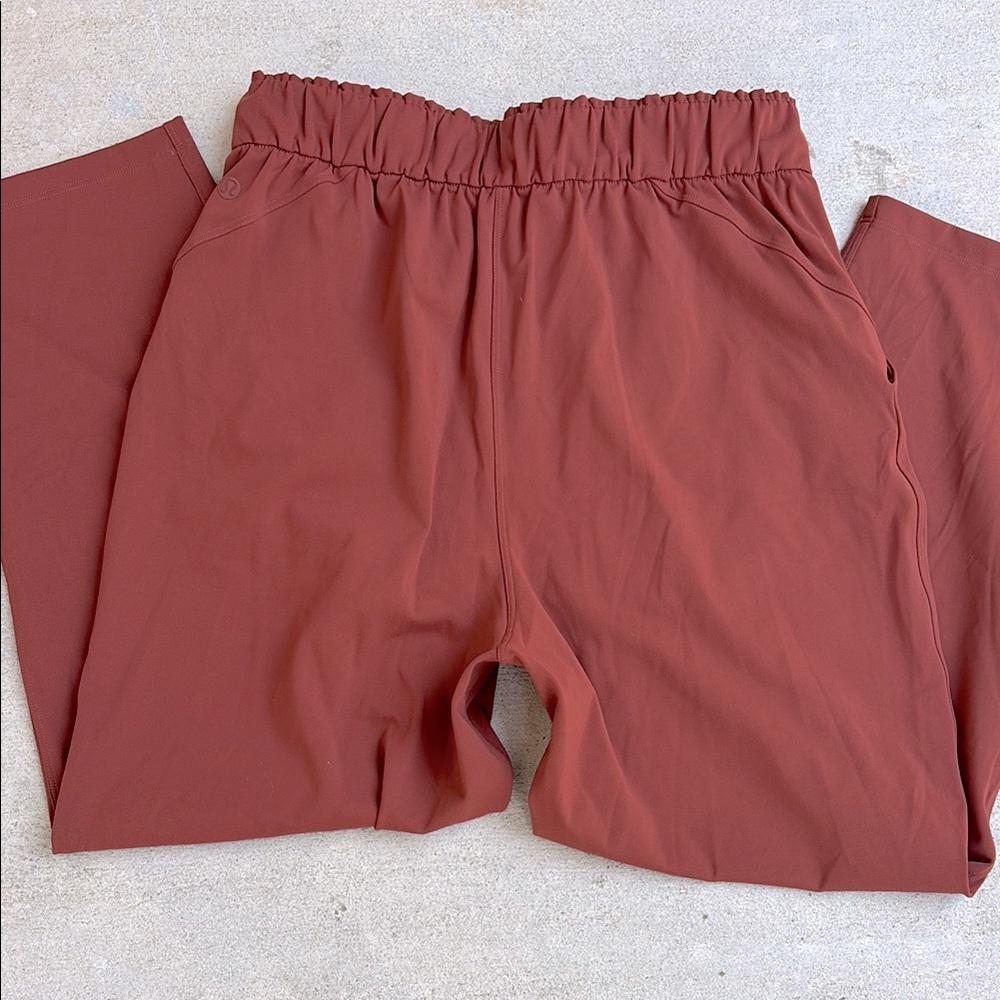Lululemon Rust Red Drawstring Pants - image 5